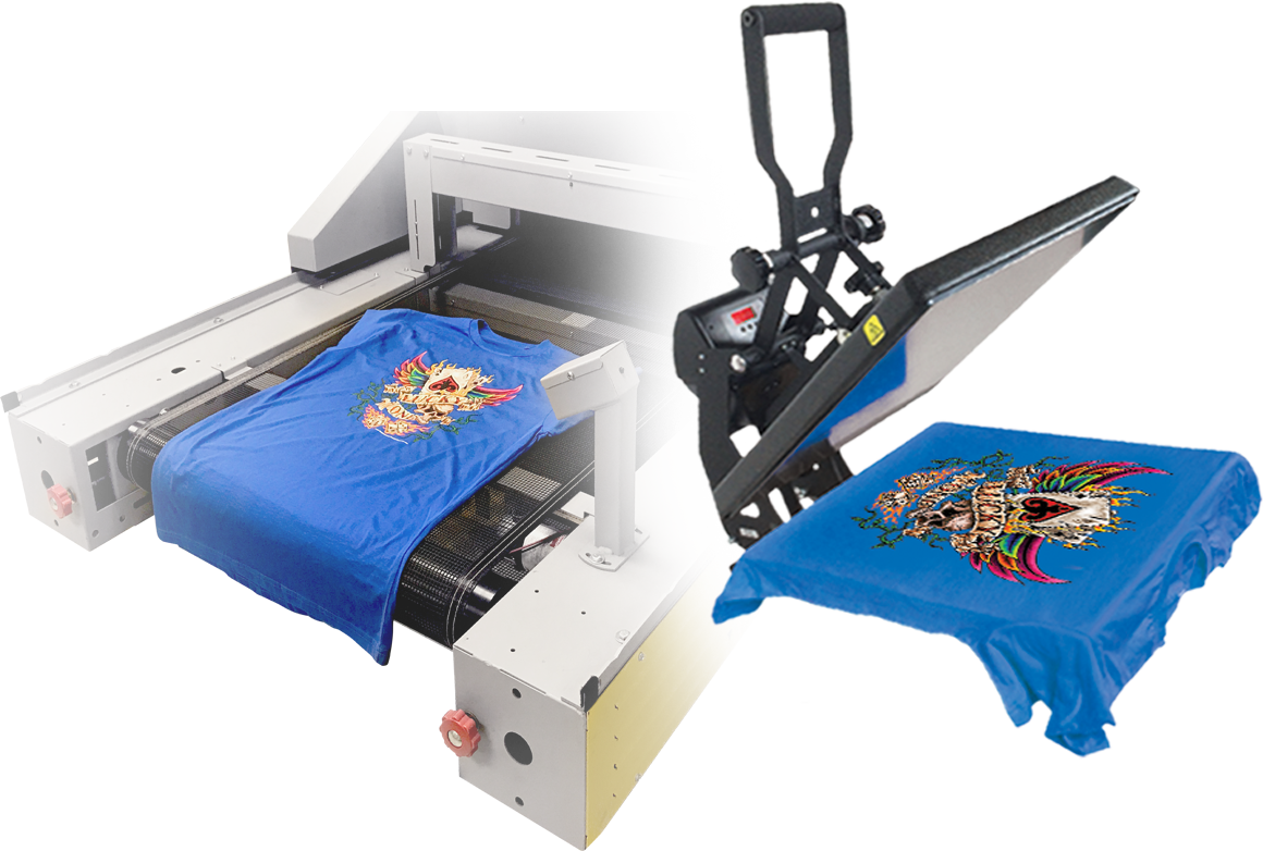 t shirt printing cure ink